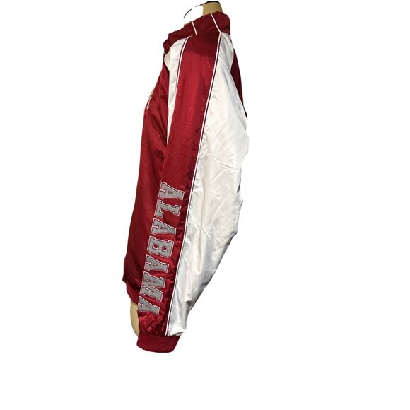 NEW Alabama Crimson Tide Colosseum Maroon Full Zip Varsity Jacket Coat Men's L - Picture 8 of 12